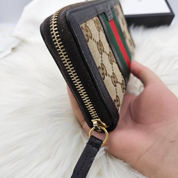 Gucci Supreme Ophidia Zip Around Wallet - Picture 6 of 17